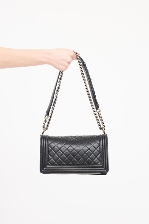 2012 Quilted Leather Boy Bag