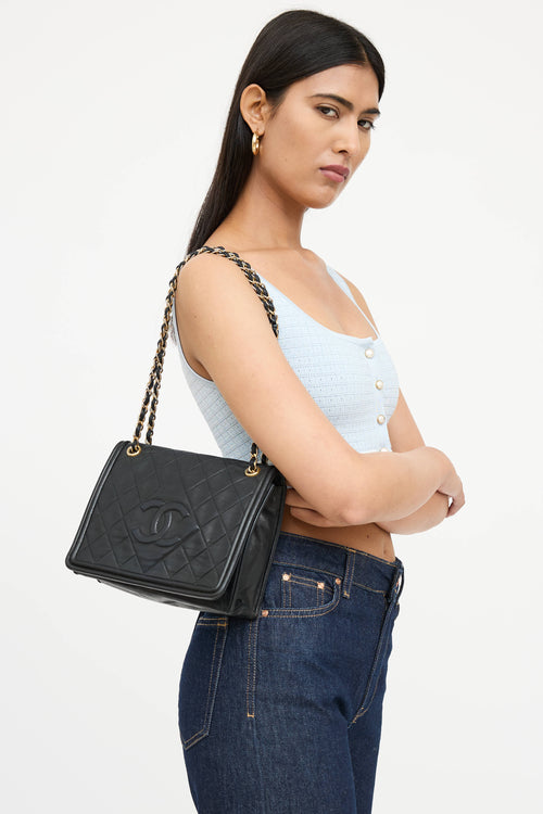 Chanel Leather CC Shoulder Bag