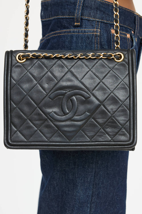 Chanel Leather CC Shoulder Bag