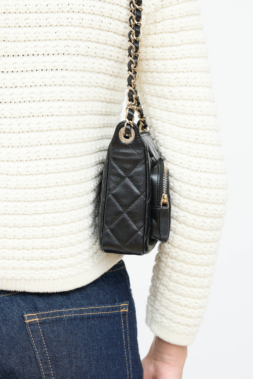 Chanel Quilted Leather 25C Clutch
