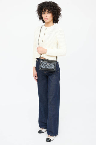 Chanel Quilted Leather 25C Clutch