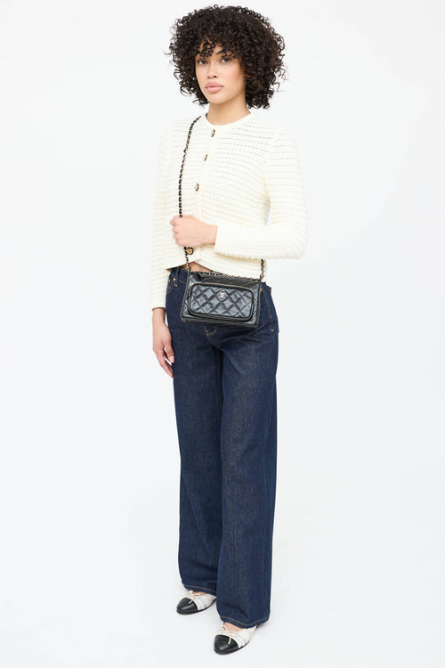 Chanel Quilted Leather 25C Clutch