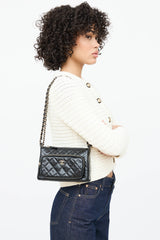 Chanel Quilted Leather 25C Clutch