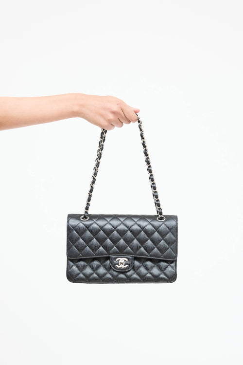 Chanel 2019 Caviar Double Flap Bag
