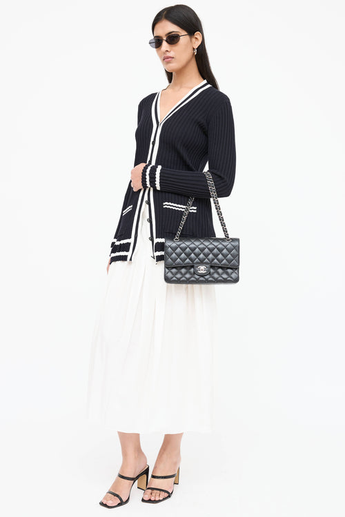 Chanel 2019 Caviar Double Flap Bag