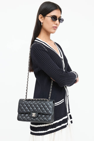 Chanel 2019 Caviar Double Flap Bag