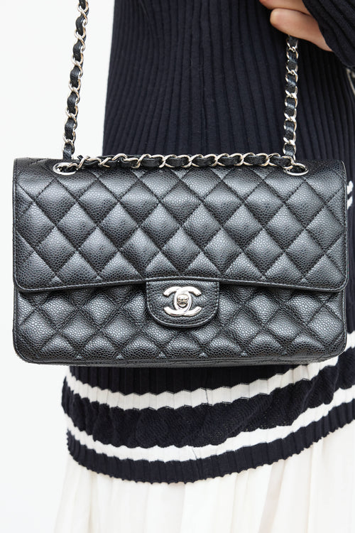 Chanel 2019 Caviar Double Flap Bag
