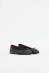 ChanelQuilted Ballet Flat