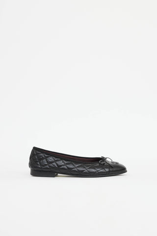 ChanelQuilted Ballet Flat
