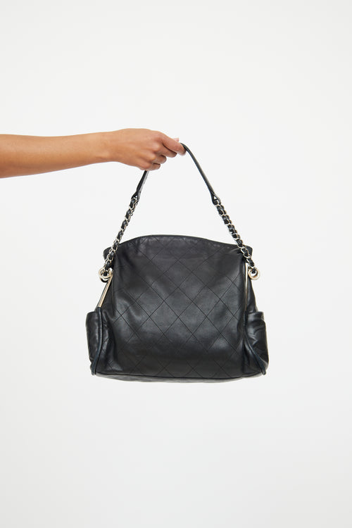 Chanel Black Quilted Ultimate Bag