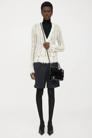 Chanel 2018-19 Shearling Gabrielle Bag