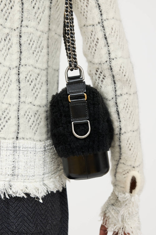 Chanel 2018-19 Shearling Gabrielle Bag