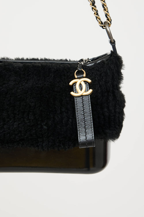 Chanel 2018-19 Shearling Gabrielle Bag