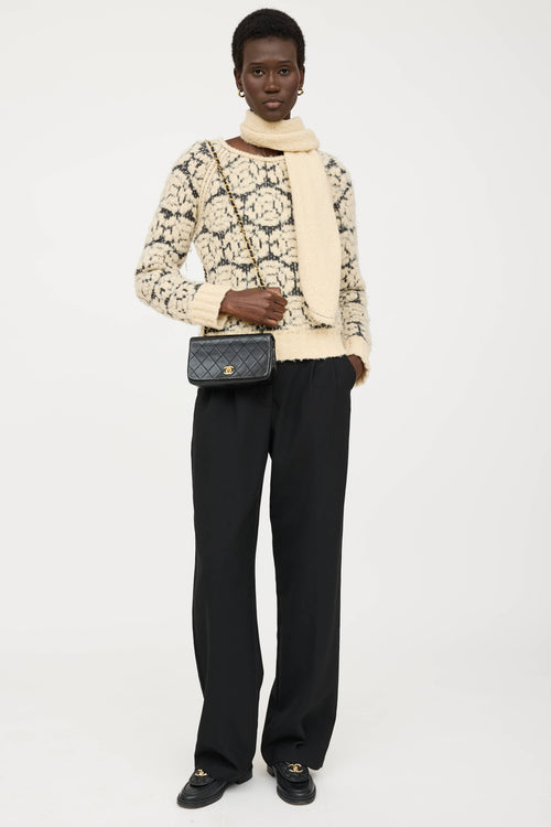 Chanel 1998-99 Turnlock Full Flap  Bag