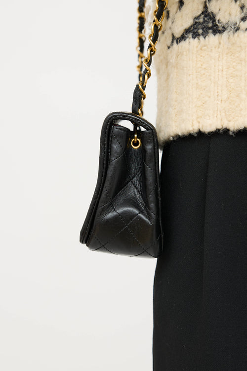 Chanel 1998-99 Turnlock Full Flap  Bag