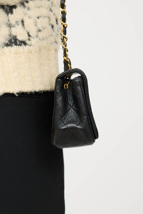 Chanel 1998-99 Turnlock Full Flap  Bag