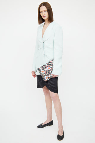 Cruise 2014 Black & Multi Dubai Quilted Clutch