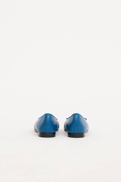 Leather CC Ballet Flats