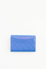 Chanel 2023 Iridescent Caviar Wallet