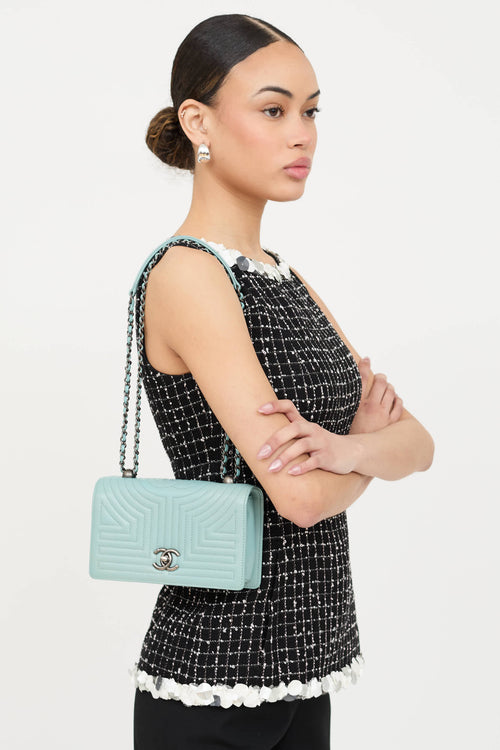 Chanel 2016 Quilted Korean Garden Flap Bag