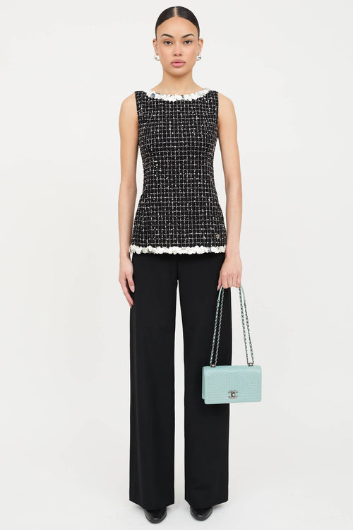 Chanel 2016 Quilted Korean Garden Flap Bag