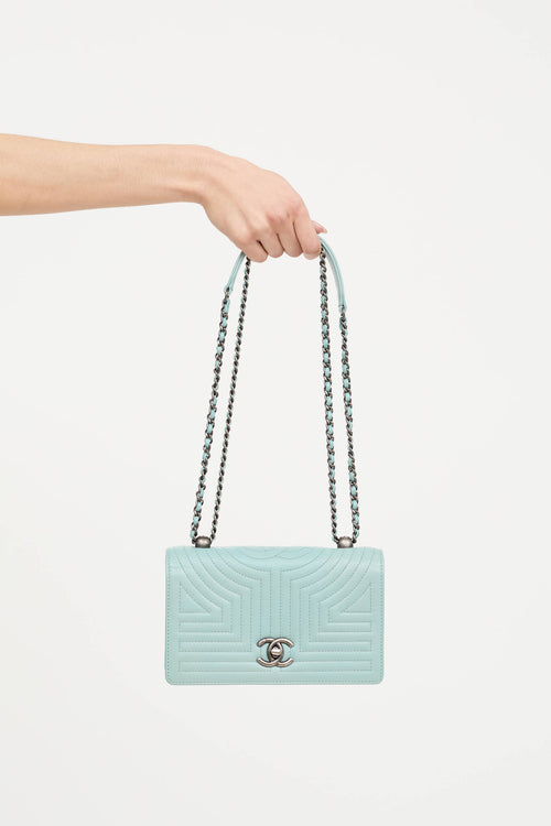 Chanel 2016 Quilted Korean Garden Flap Bag