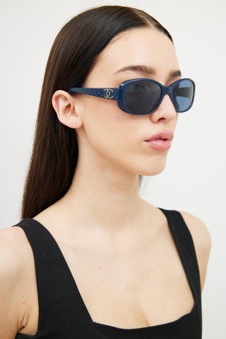Chanel Blue C1237/3A Sunglasses