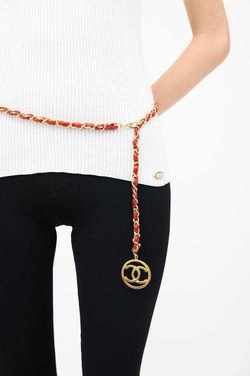 Chanel Braided Chain CC Belt
