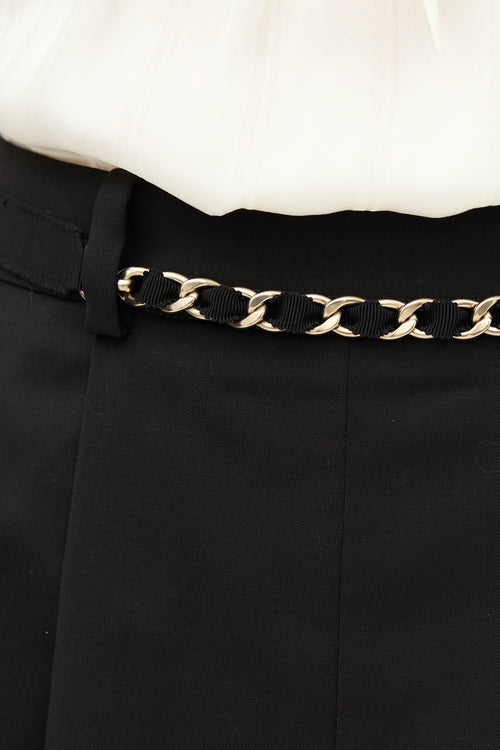 Chanel Braided Chain CC Belt
