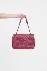 Chanel 2011/12 Deep Red Istanbul Flap Bag