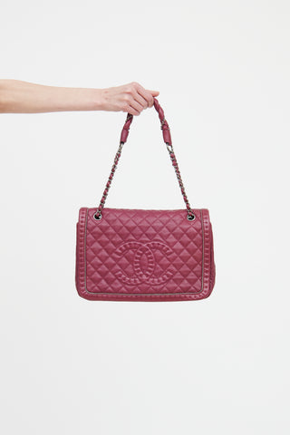 NWT Chanel Pouchette envelope purse In pink. Rare