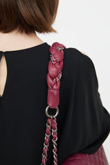 Chanel 2011/12 Deep Red Istanbul Flap Bag