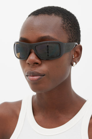 Chanel Brown 6008-B Jewel Sunglasses