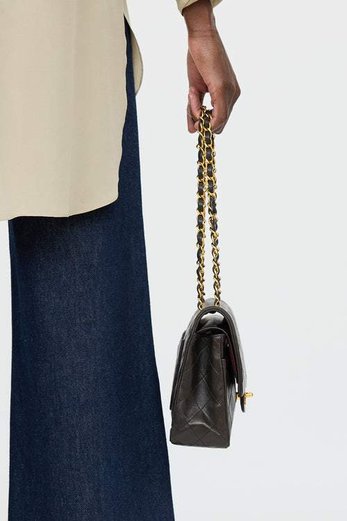 Chanel 1991/94 Lambskin Double Flap Bag