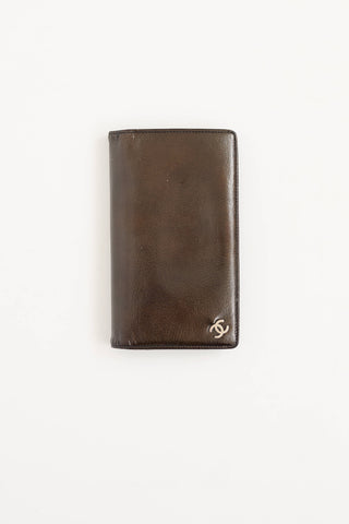 Chanel Series 11 Leather Long Bi-Fold Wallet