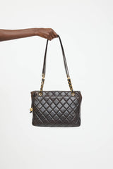 Saint Laurent 1995 Leather Tote Bag