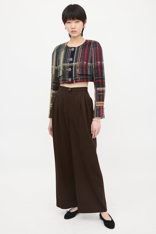 Chanel FW 1997 Wool Crepe Trouser