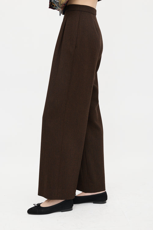 Chanel FW 1997 Wool Crepe Trouser