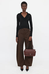 Chanel 2015 Around Pockets Flap Bag