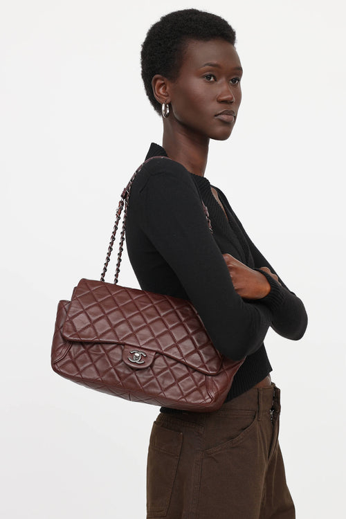 Chanel 2015 Around Pockets Flap Bag