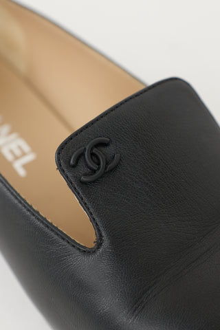 Chanel Leather CC Loafer