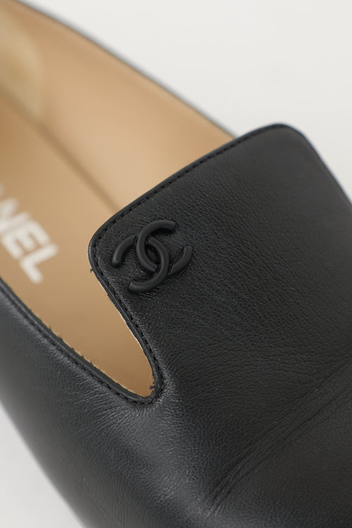 Chanel Leather CC Loafer