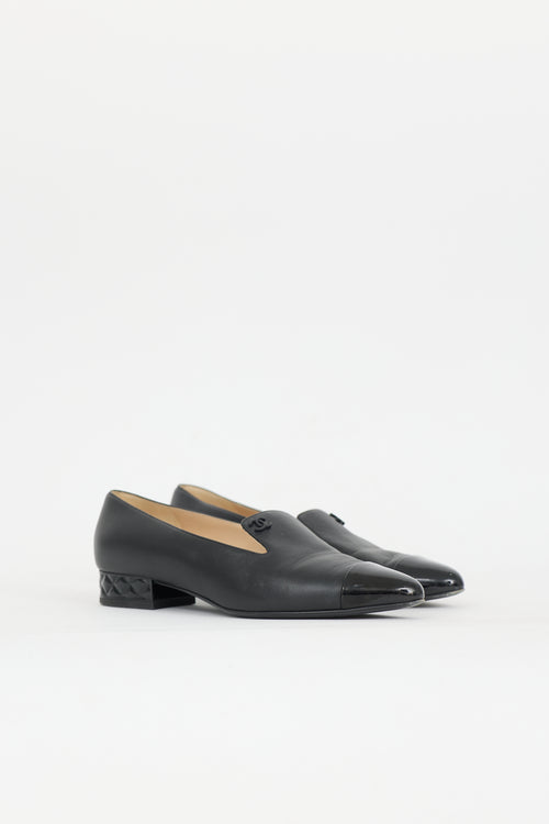 Chanel Leather CC Loafer