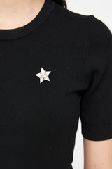 Chanel Cruise 2017 CC Star Rhinestone Pin