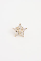 Chanel Cruise 2017 CC Star Rhinestone Pin