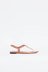 Chanel CC T-Strap Sandal
