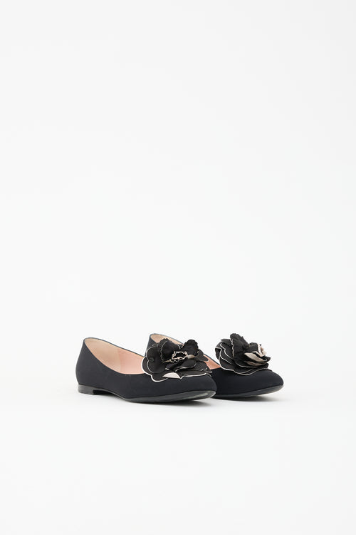 Chanel Camellia Ballet Flat
