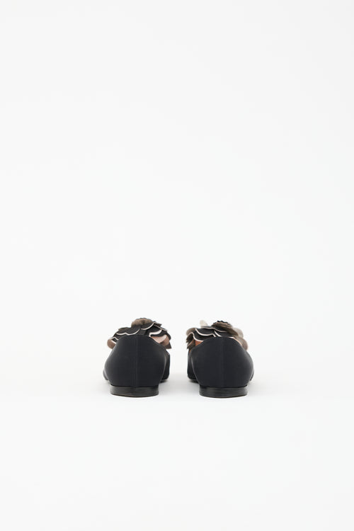 Chanel Camellia Ballet Flat
