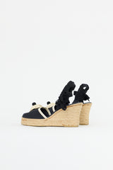 Chanel Camellia Espadrille Sandal