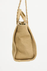 Chanel Canvas Large Deauville Tote Bag